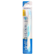 Dntl Sci Medium Tooth Brush Super Soft Slim With Tongue Cleaner