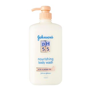 JOHNSON'S ADULT PH5.5 Nourish Body Wash With Almond Oil For Healthy Skin