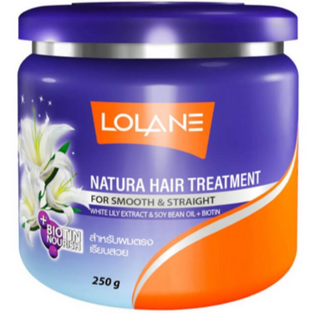 Lolane Natura Hair Treatment for Smooth & Straight