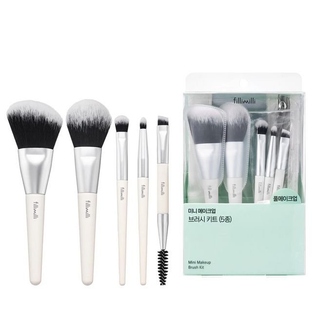 FILLIMILLI Mini Makeup Brush Kit (5P) 80g