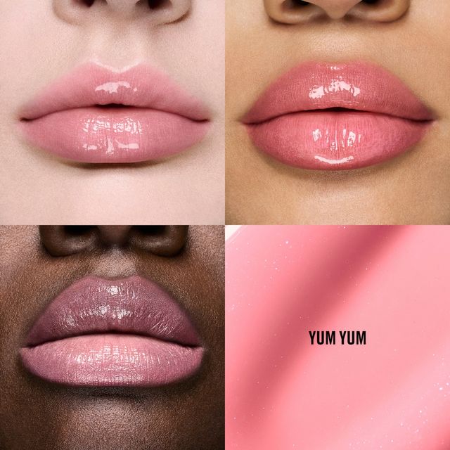 MAC Lipglass Cushion High-pigment Lip-yum Yum/.17Floz 5ml