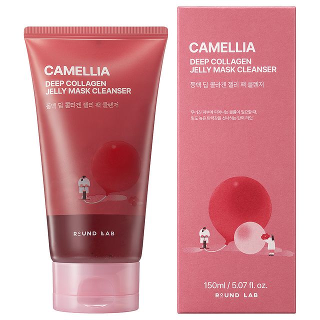 Round Lab Camellia Deep Collagen Jelly Mask Cleanser 150ml