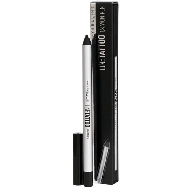 Maybelline New York Line Tattoo Crayon Pen Eye Liner #Black