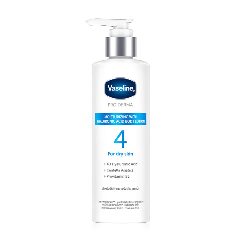 Vaseline Body Lotion - 4D Hyaluronic & Amino Acid Formula - Beauty Buddy