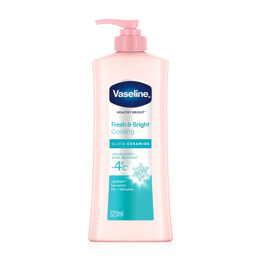 Vaseline Body Lotion - Healthy Bright Cooling Formula 320ml - Beauty Buddy