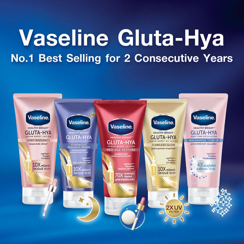 Vaseline Body Lotion - Healthy Bright Gluta-Hya Serum Burst - Beauty Buddy