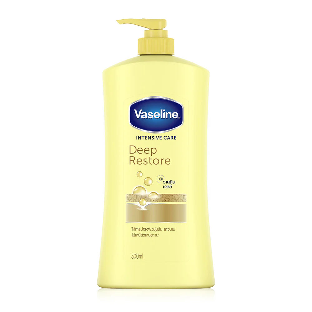 Vaseline Body Lotion - Intensive Care Deep Restore 500ml - Beauty Buddy