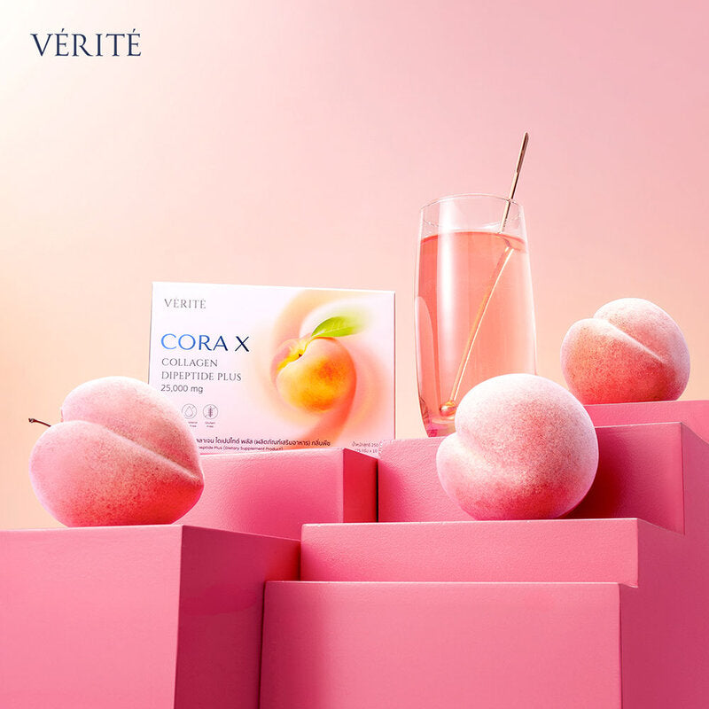 Verite Cora X Collagen Dipeptide Plus Dietary Supplement 25g x 10 Sachets