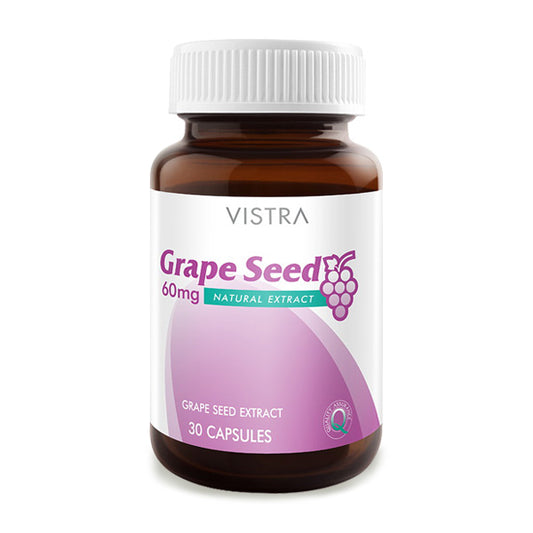 Vistra Grape Seed 30 Capsules