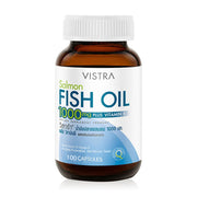 VISTRA Salmon Fish Oil 100 Capsules 1000 mg