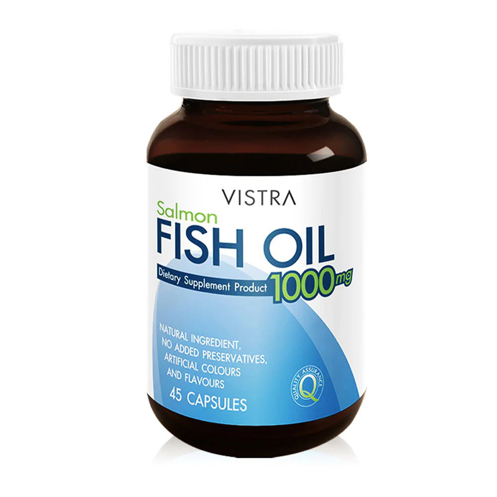 Vistra Salmon Fish Oil 45 Capsules 1000 mg