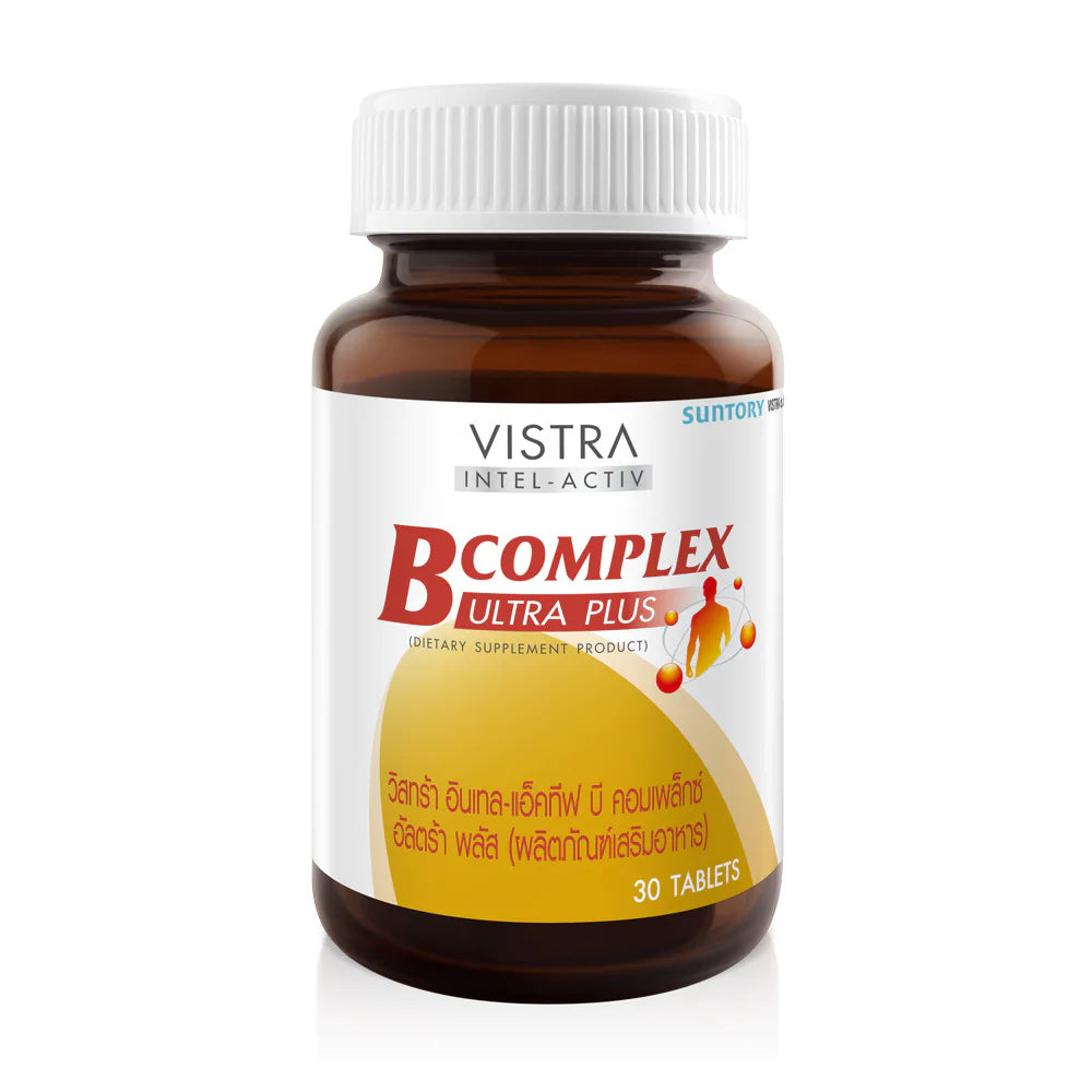 VISTRA Intel-Activ B Complex Ultra Plus 30 Tablets