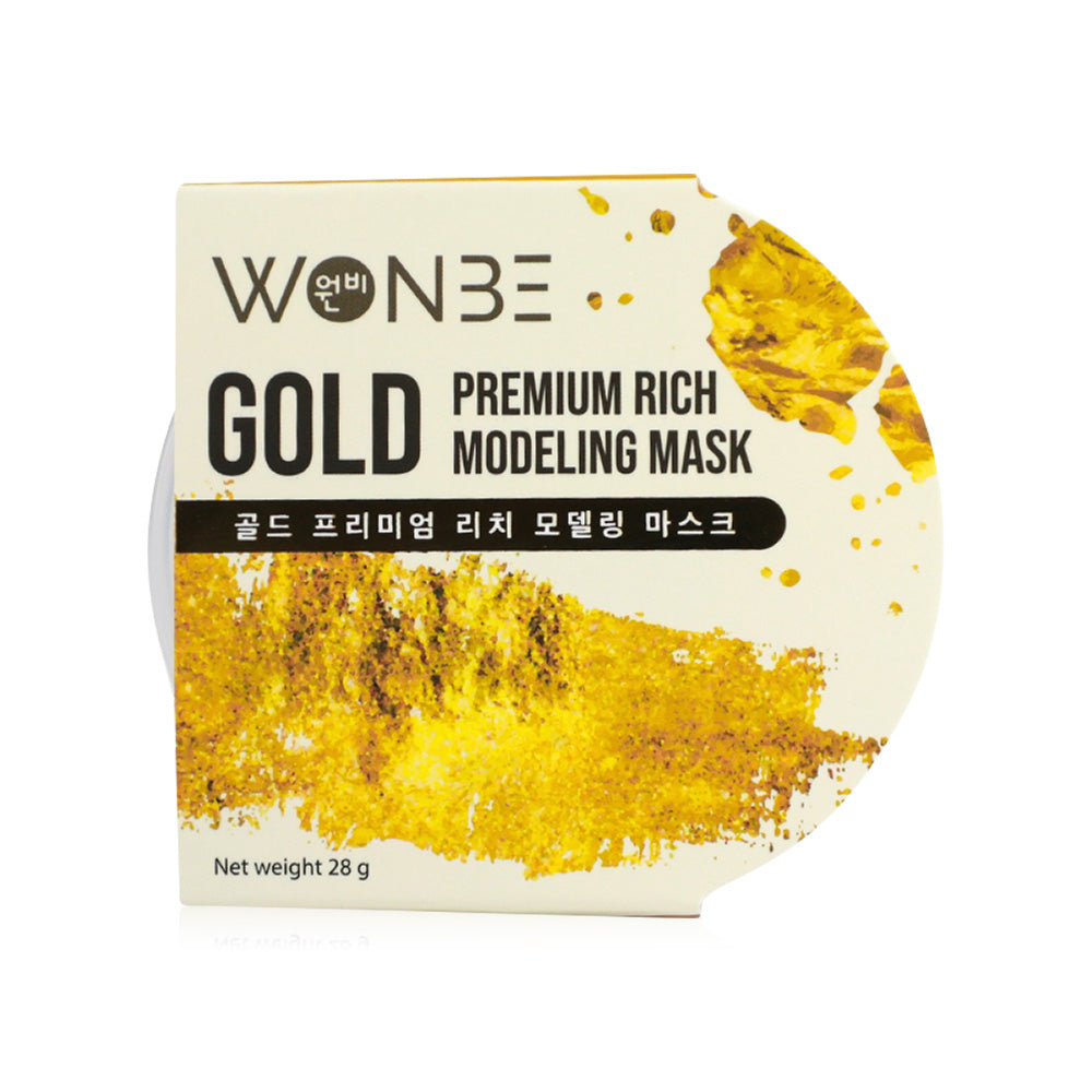 WONBE Gold Premium Rich Modeling Mask 28g Gel Mask