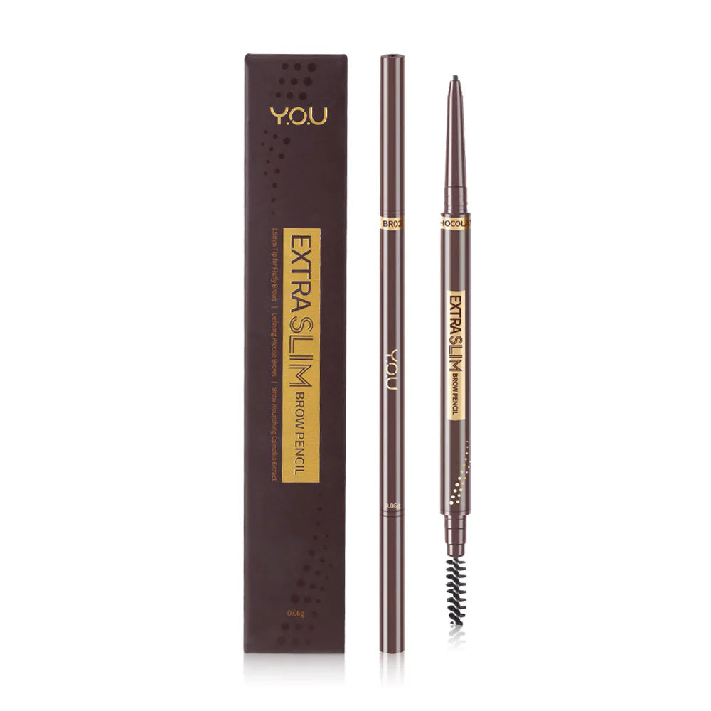 Y.O.U Extra Slim Brow Pencil - #02 Chocolate Shade - Beauty Buddy